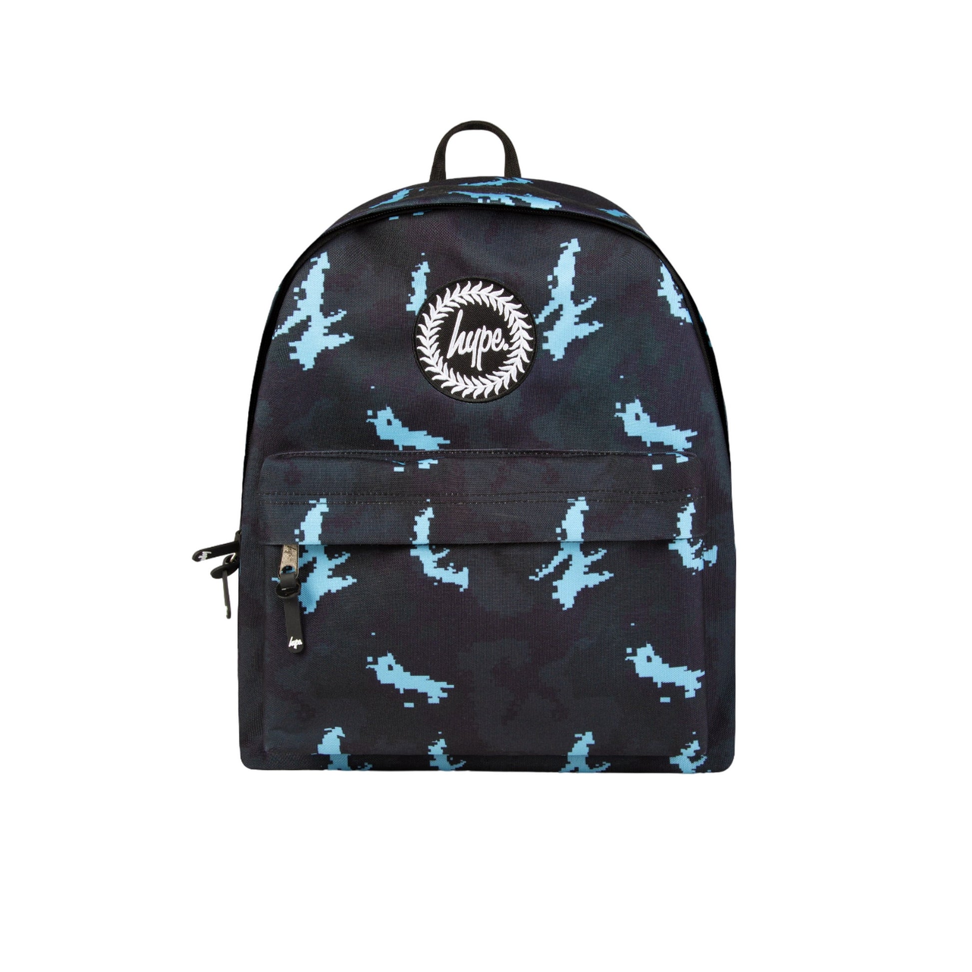 Black - Front - Hype Didgie Tech Camo Backpack