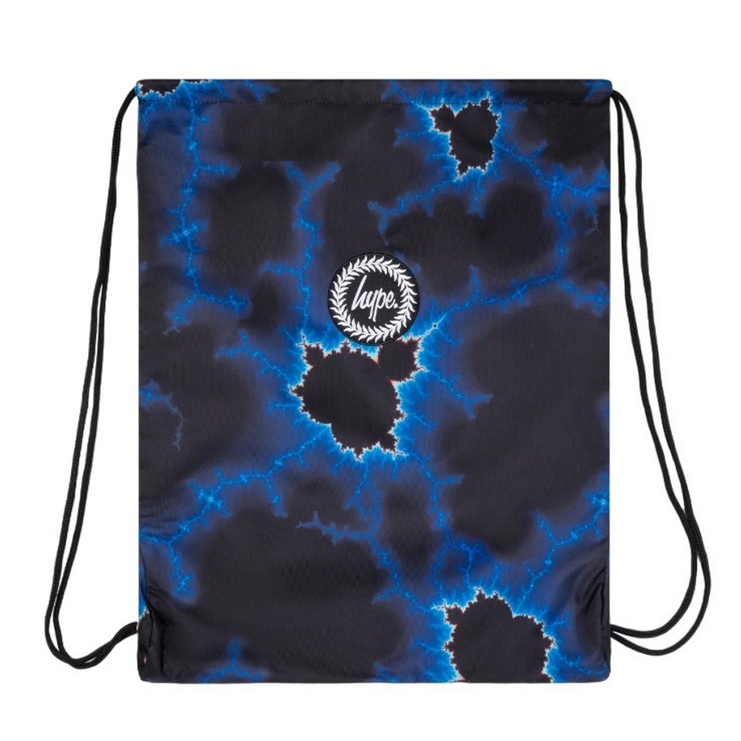 Black - Front - Hype Electric Nucleus Drawstring Bag