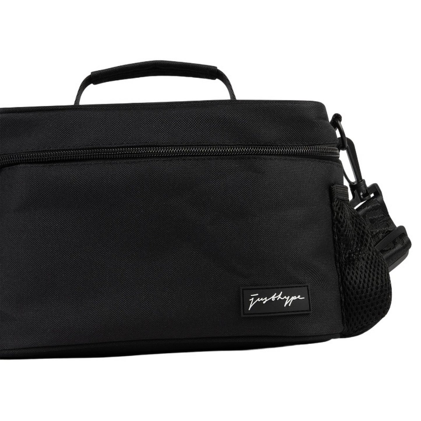 Black - Back - Hype Utility Crest Lunch Bag