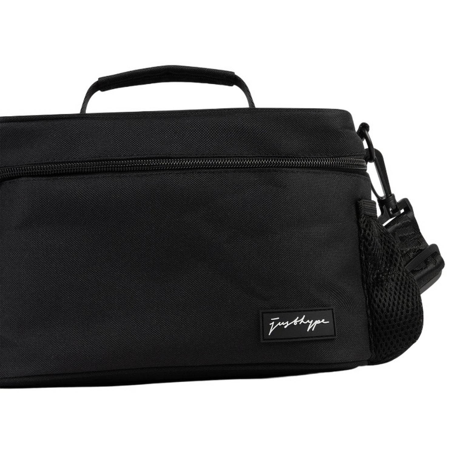 Black - Back - Hype Utility Crest Lunch Bag