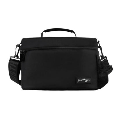 Black - Front - Hype Utility Crest Lunch Bag