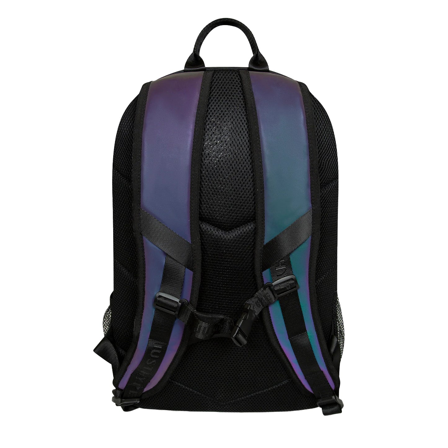 Grey - Back - Hype Reflective Crest Maxi Backpack