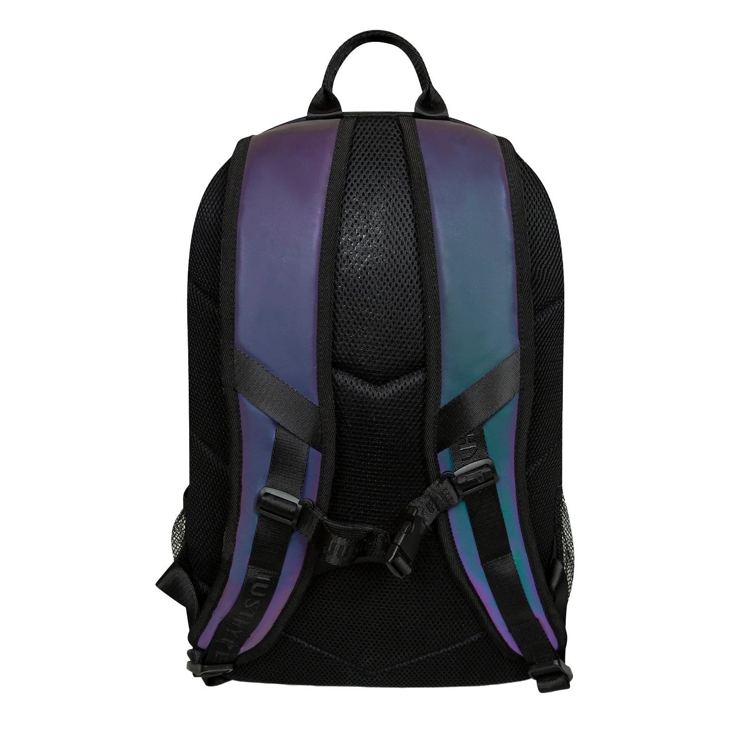 Grey - Back - Hype Reflective Crest Maxi Backpack