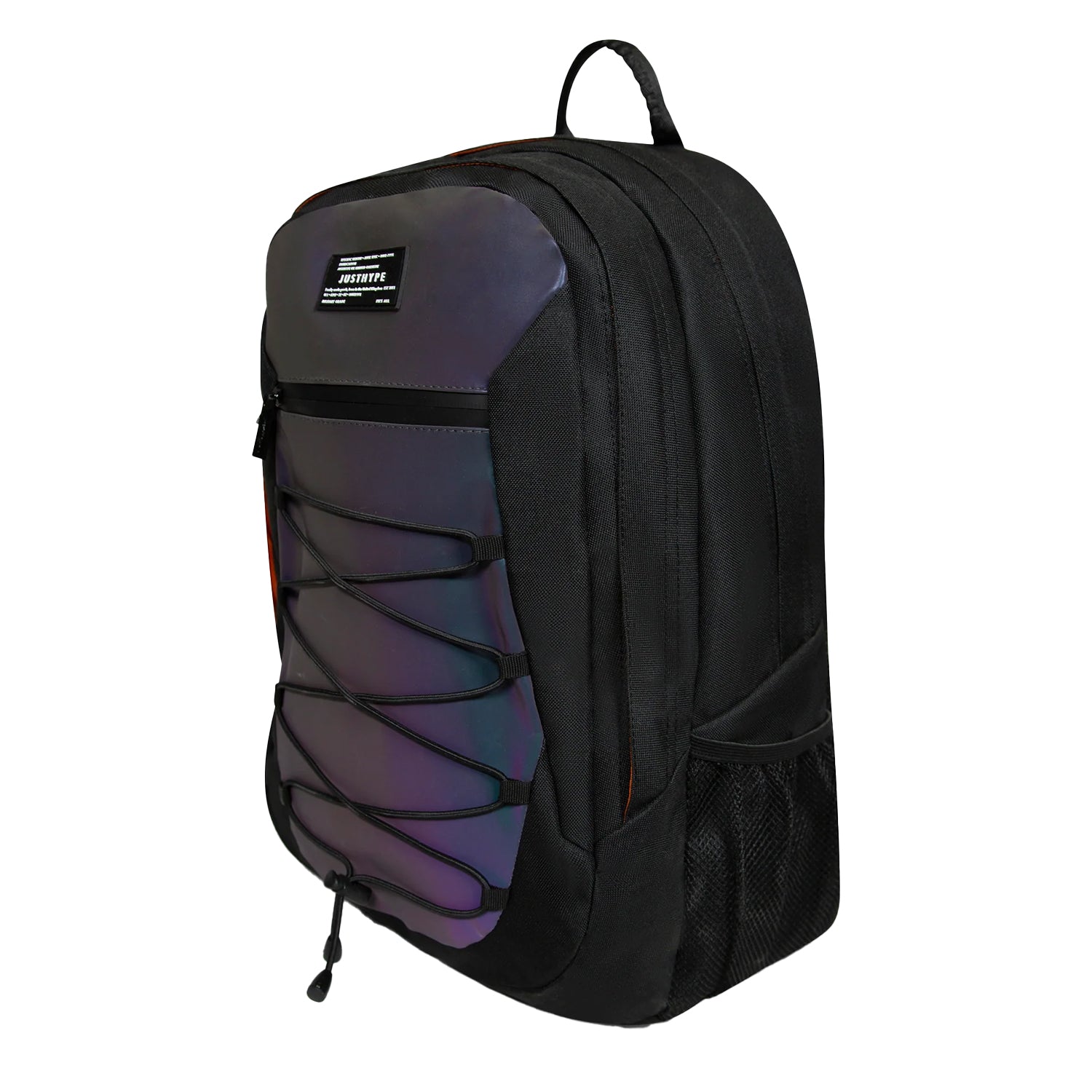 Grey - Lifestyle - Hype Reflective Crest Maxi Backpack