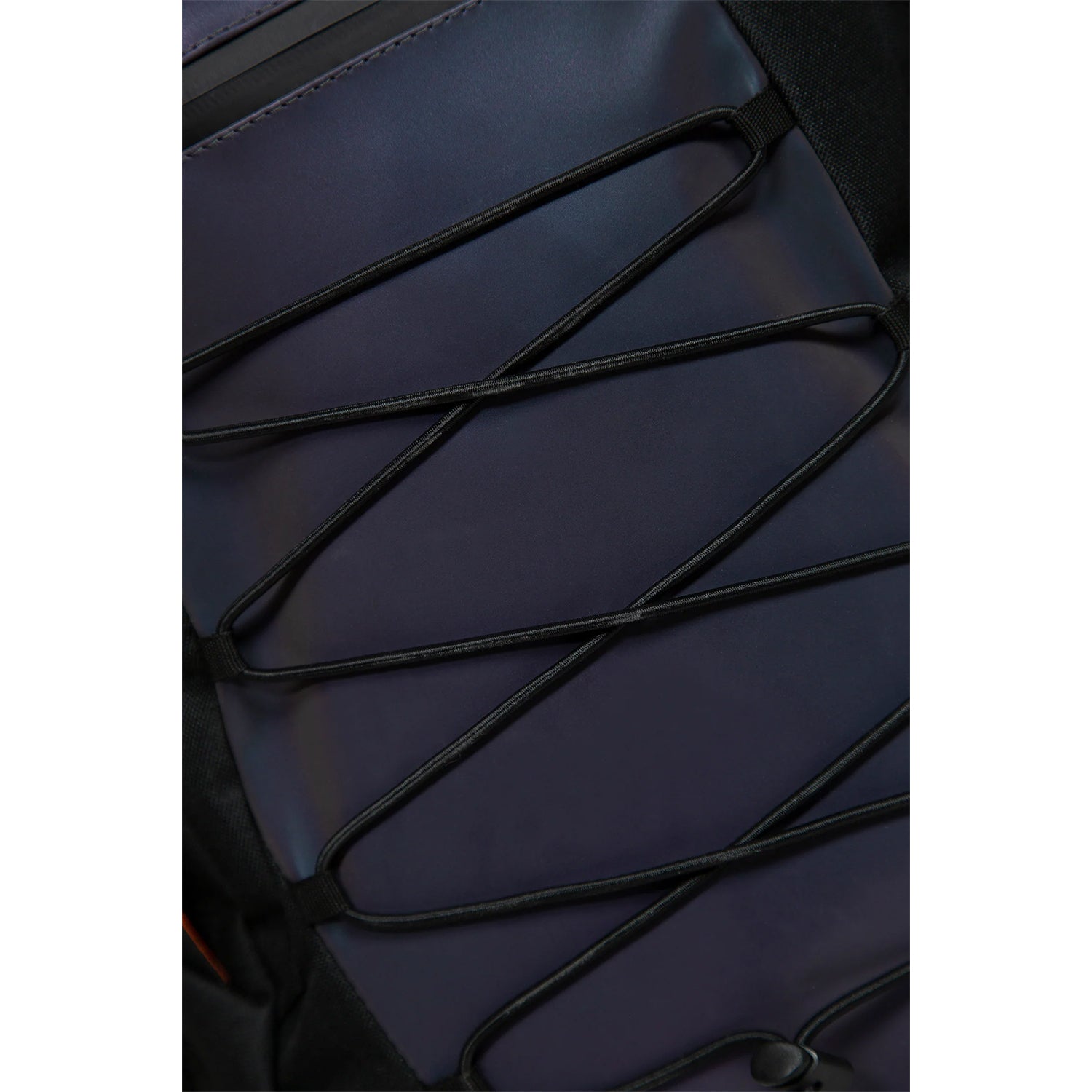 Grey - Close up - Hype Reflective Crest Maxi Backpack