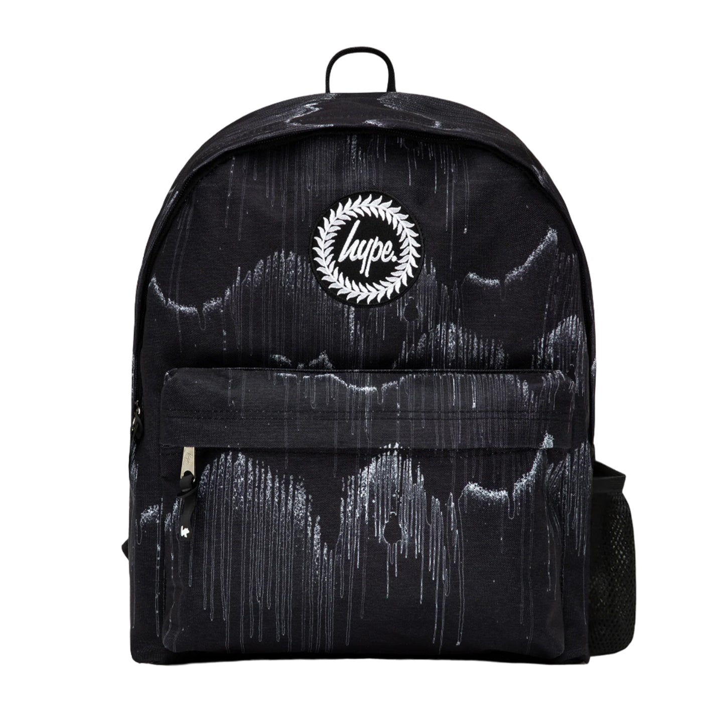 Monochrome - Front - Hype Iconic Wave Drips Backpack