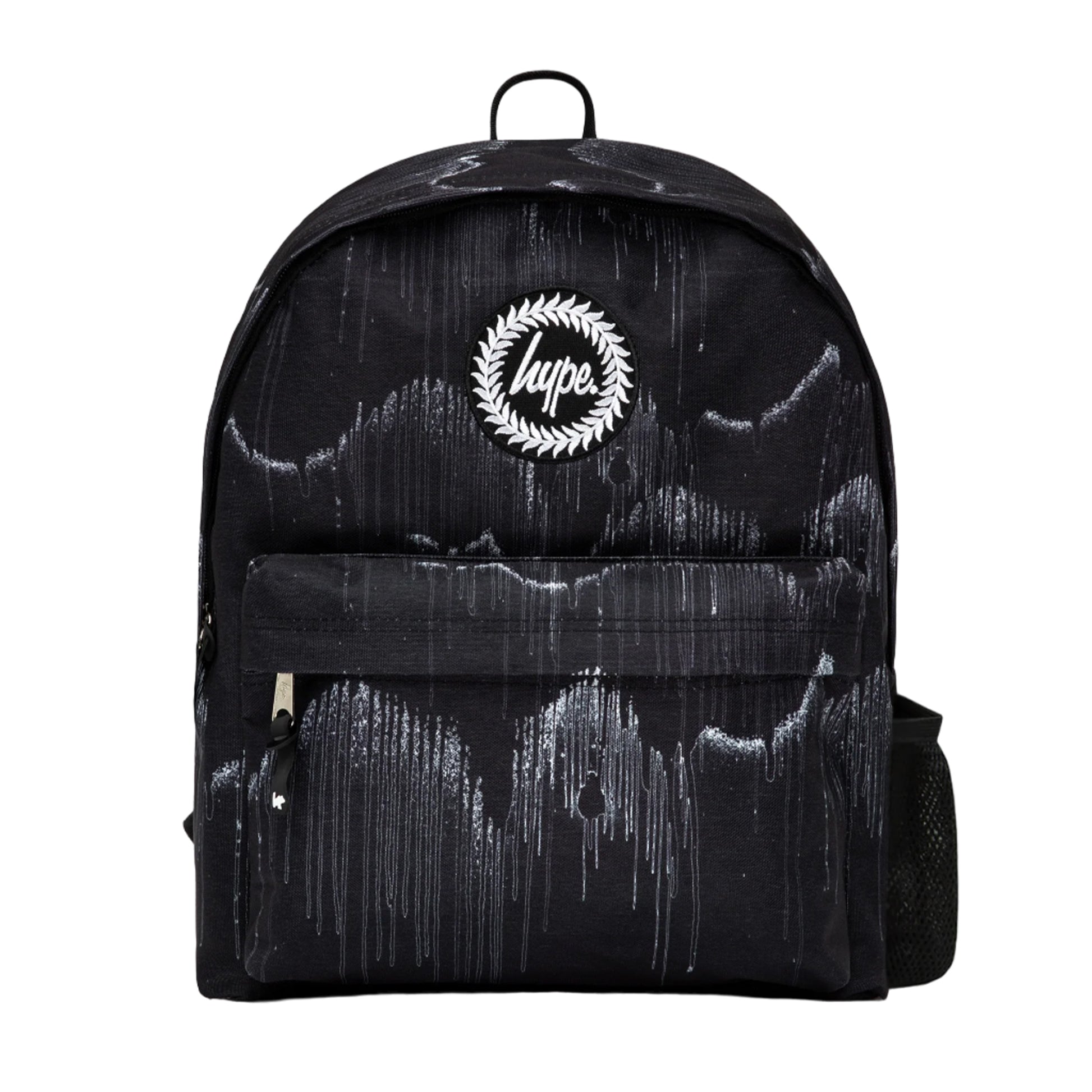 Monochrome - Front - Hype Iconic Wave Drips Backpack