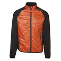 Orange - Front - ID Mens Cool Down Lightlined Jacket