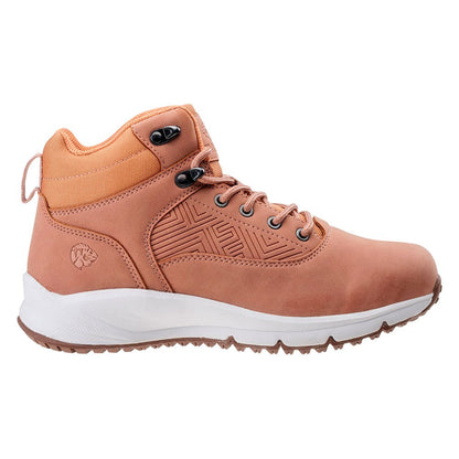 Powder Pink-Grey - Lifestyle - Iguana Womens-Ladies Iwany Mid Cut Casual Shoes