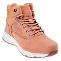 Powder Pink-Grey - Front - Iguana Womens-Ladies Iwany Mid Cut Casual Shoes
