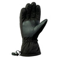 Black - Back - Hi-Tec Mens Katan Logo Ski Gloves
