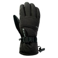 Black - Side - Hi-Tec Mens Katan Logo Ski Gloves