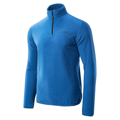 Classic Blue - Side - Hi-Tec Mens Damis Fleece Top