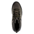 Khaki-Black-Lime - Lifestyle - Hi-Tec Mens Hendon Mid Cut Walking Boots