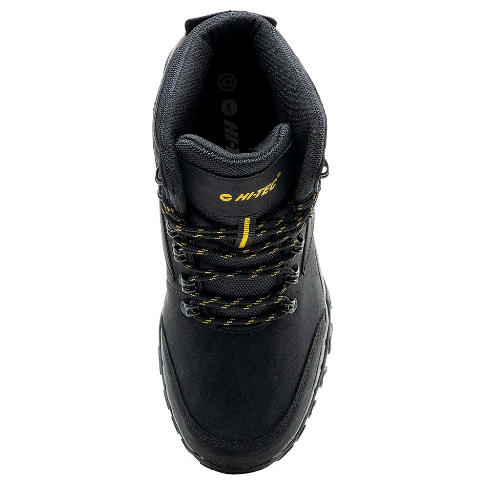 Black-Lime - Lifestyle - Hi-Tec Mens Nedin Mid Cut Walking Shoes