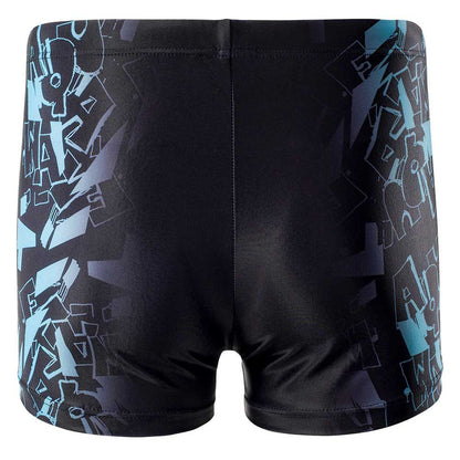 Black-Scuba Blue - Back - Aquawave Mens Atos Swim Shorts