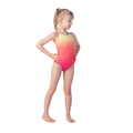 Sun Gradient - Side - Aquawave Girls Harma One Piece Swimsuit