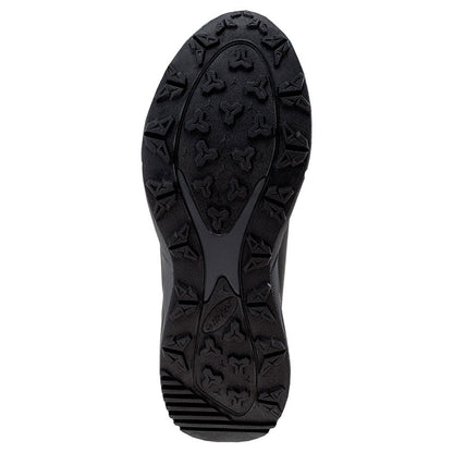 Black - Side - Hi-Tec Mens Hewila Waterproof Mid Cut Walking Shoes