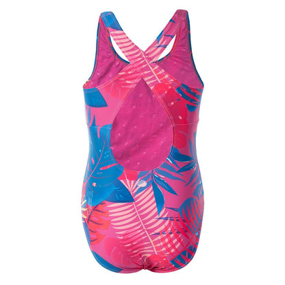 Rose - Back - Aquawave Girls Salava Jungle One Piece Swimsuit