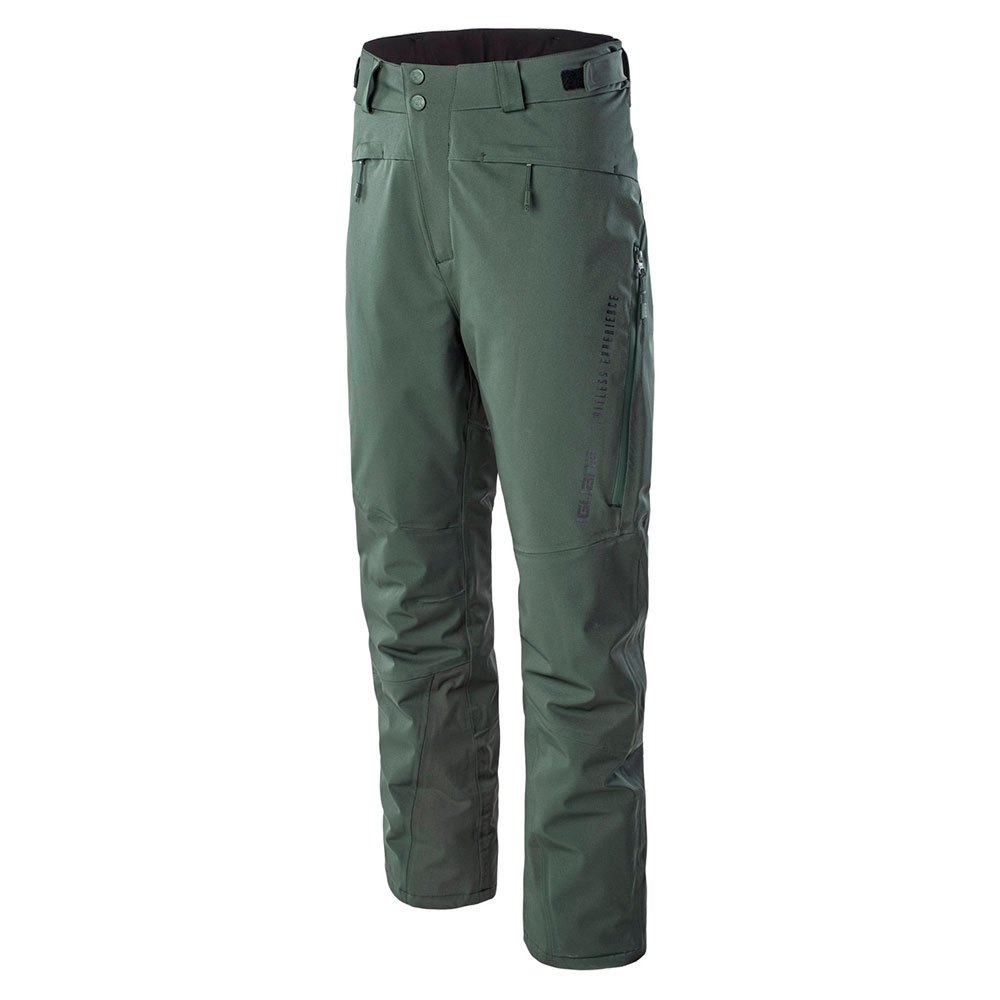 Deep Forest-Black - Side - Iguana Mens Otho Ski Trousers