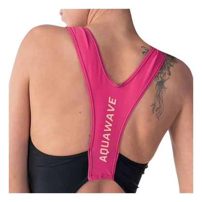 Black-Raspberry Sorbet - Lifestyle - Aquawave Womens-Ladies Asma One Piece Swimsuit