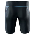 Black-Blue Curacao - Back - Aquawave Mens Barid Swim Shorts