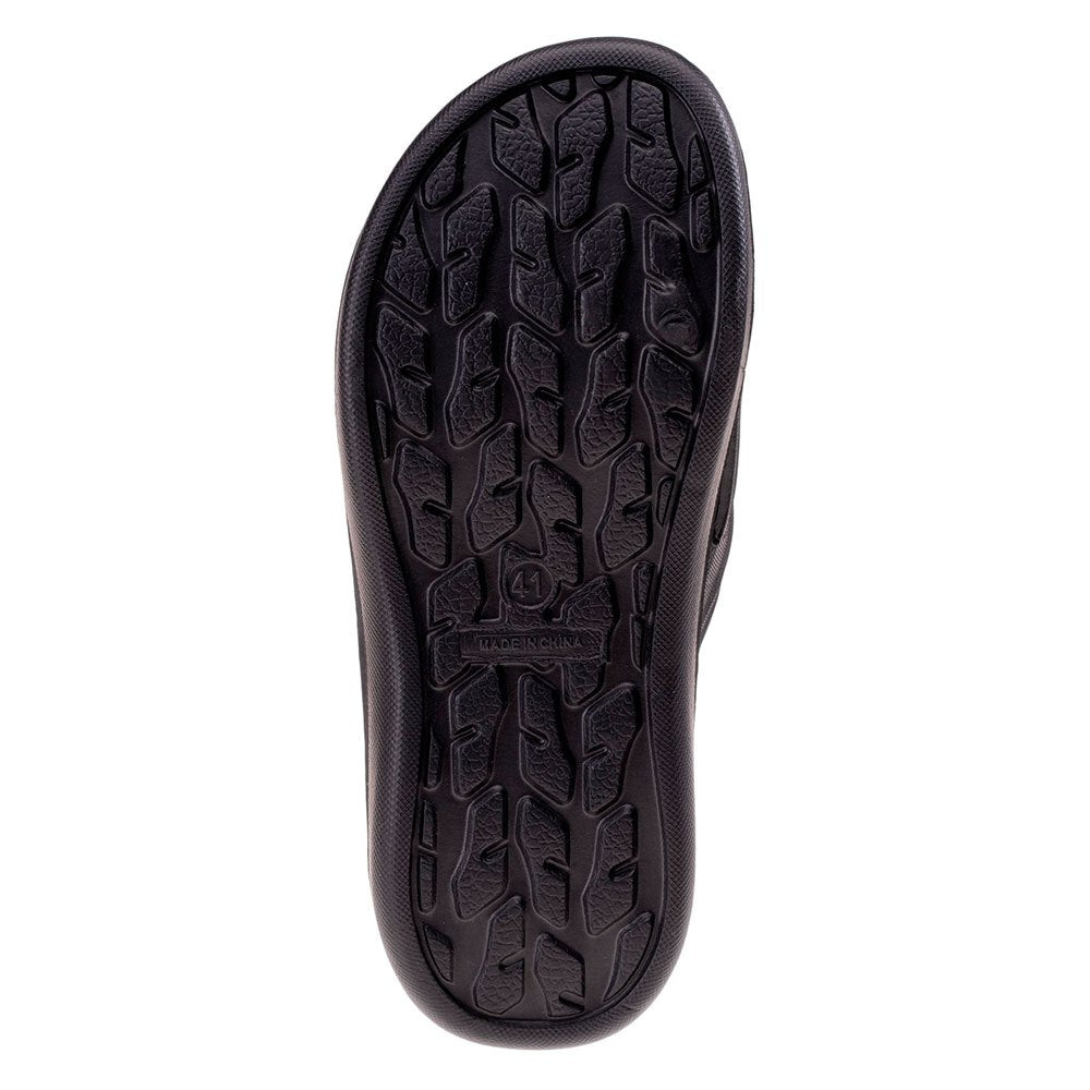 Black-White - Back - Aquawave Mens Awerten Sliders