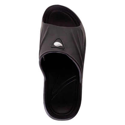 Black-White - Side - Aquawave Mens Awerten Sliders