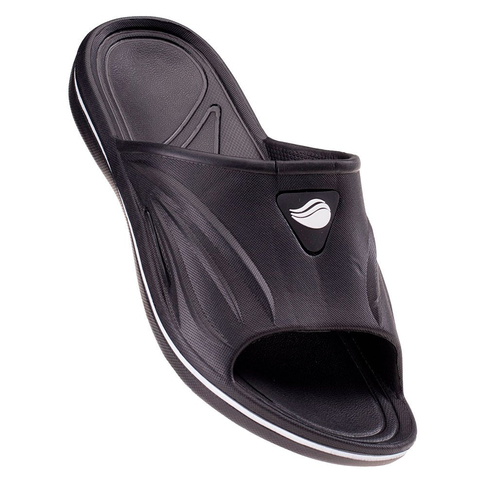 Black-White - Lifestyle - Aquawave Mens Awerten Sliders