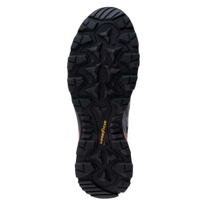Black-Castle Rock-Flame Secret - Back - Elbrus Mens Milkar Waterproof Hiking Shoes
