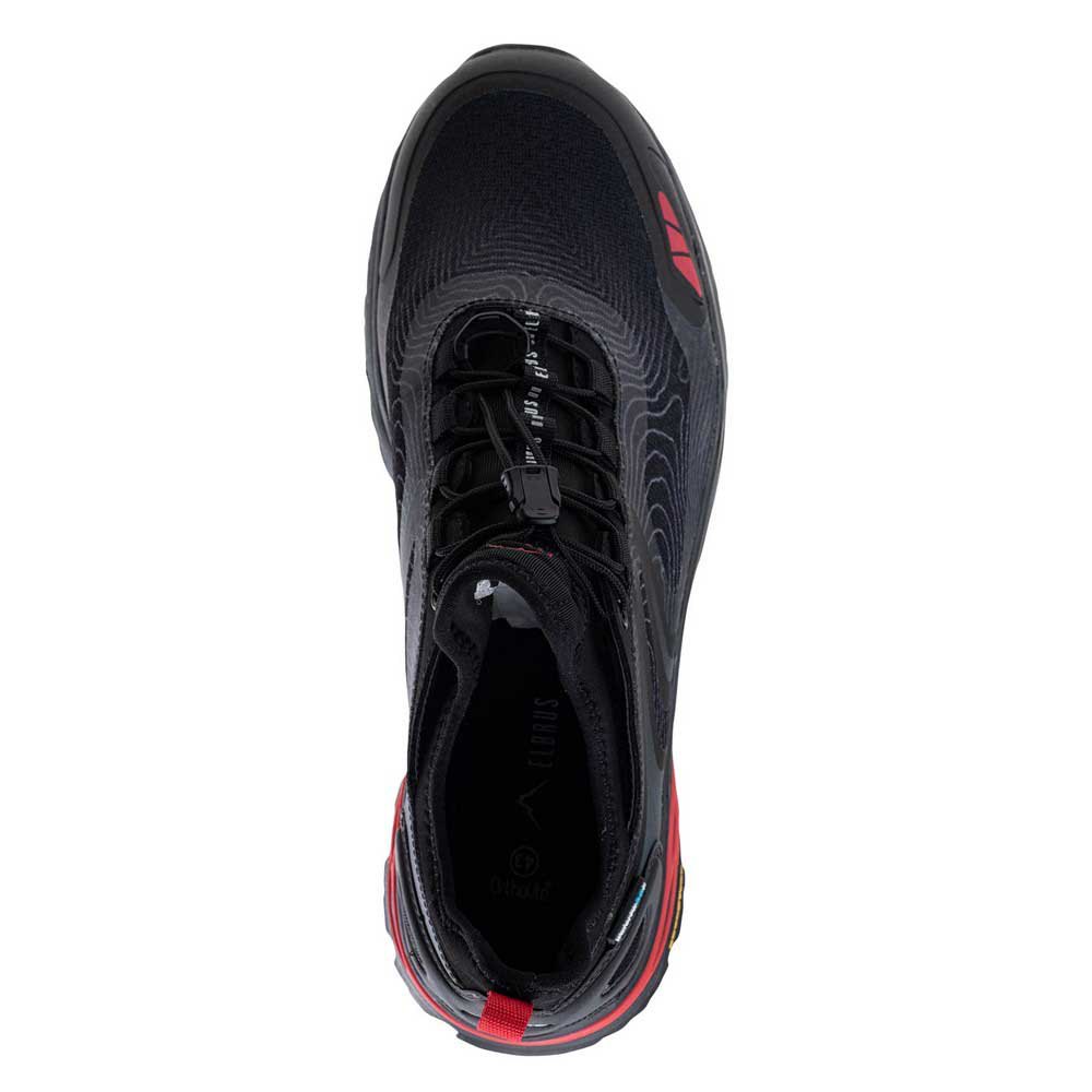 Black-Castle Rock-Flame Secret - Pack Shot - Elbrus Mens Milkar Waterproof Hiking Shoes