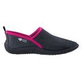 Dark Grey Melange-Raspberry Sorbet - Side - Aquawave Womens-Ladies Bargi Water Shoes
