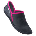 Dark Grey Melange-Raspberry Sorbet - Front - Aquawave Womens-Ladies Bargi Water Shoes