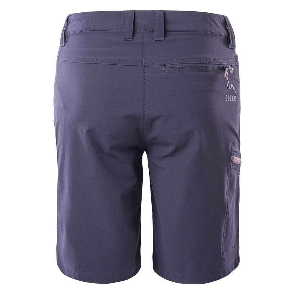 Graystone-Elderberry Purple - Back - Elbrus Womens-Ladies Cecilia Shorts