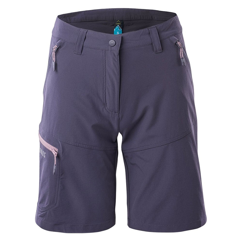 Graystone-Elderberry Purple - Front - Elbrus Womens-Ladies Cecilia Shorts