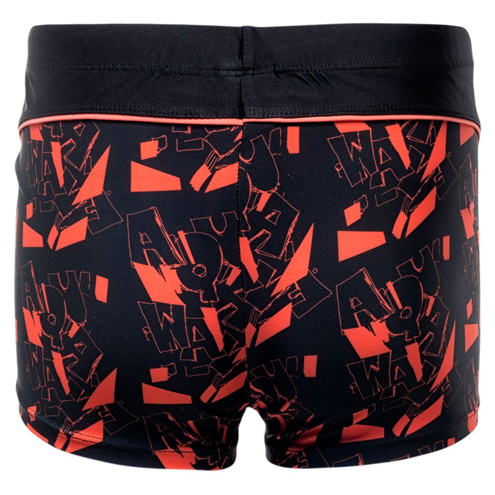 Black-Puffin´s Bill - Back - Aquawave Boys Idaro Logo Swim Shorts