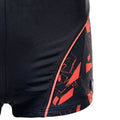 Black-Puffin´s Bill - Side - Aquawave Boys Idaro Logo Swim Shorts