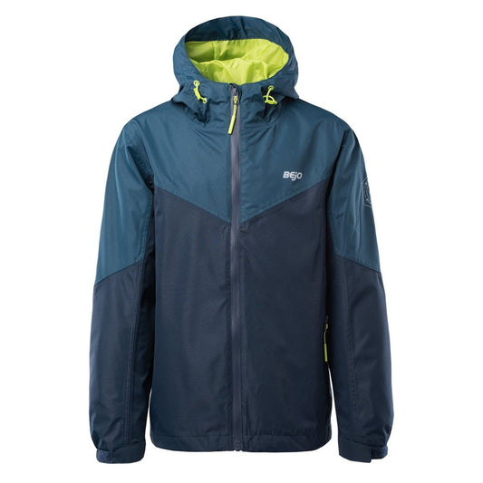 Dark Sapphire-Reflecting Pond - Front - Bejo Boys Junko Waterproof Jacket