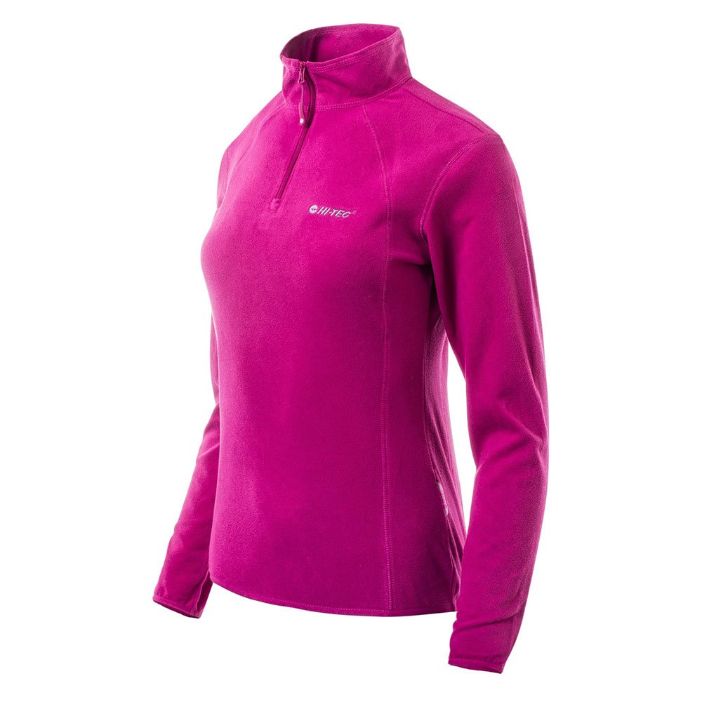 Festival Fuchsia - Side - Hi-Tec Womens-Ladies Damis Fleece Top