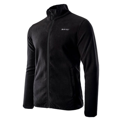 Black - Side - Hi-Tec Mens Nakla Fleece Jacket
