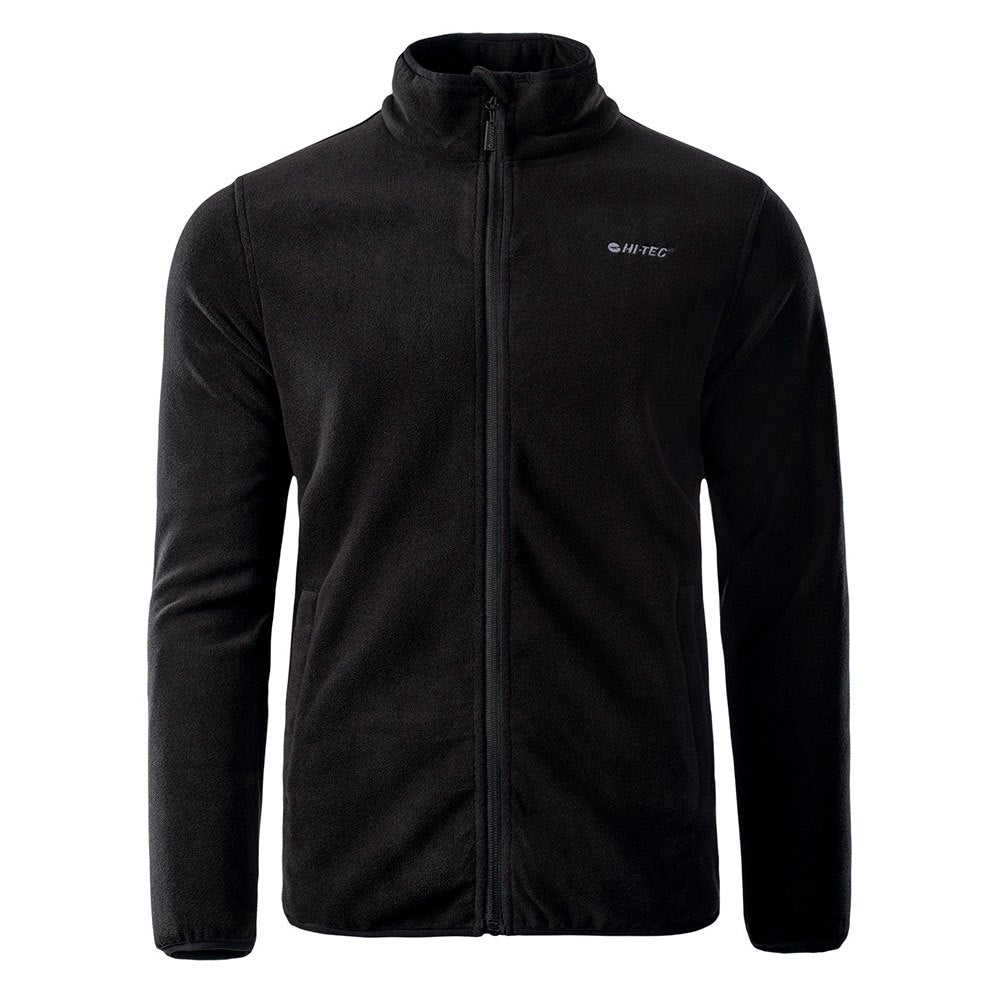 Black - Front - Hi-Tec Mens Nakla Fleece Jacket