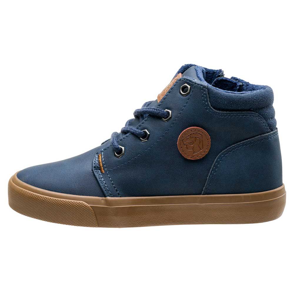 Navy-Camel - Lifestyle - Iguana Childrens-Kids Hastin Mid Cut Casual Shoes