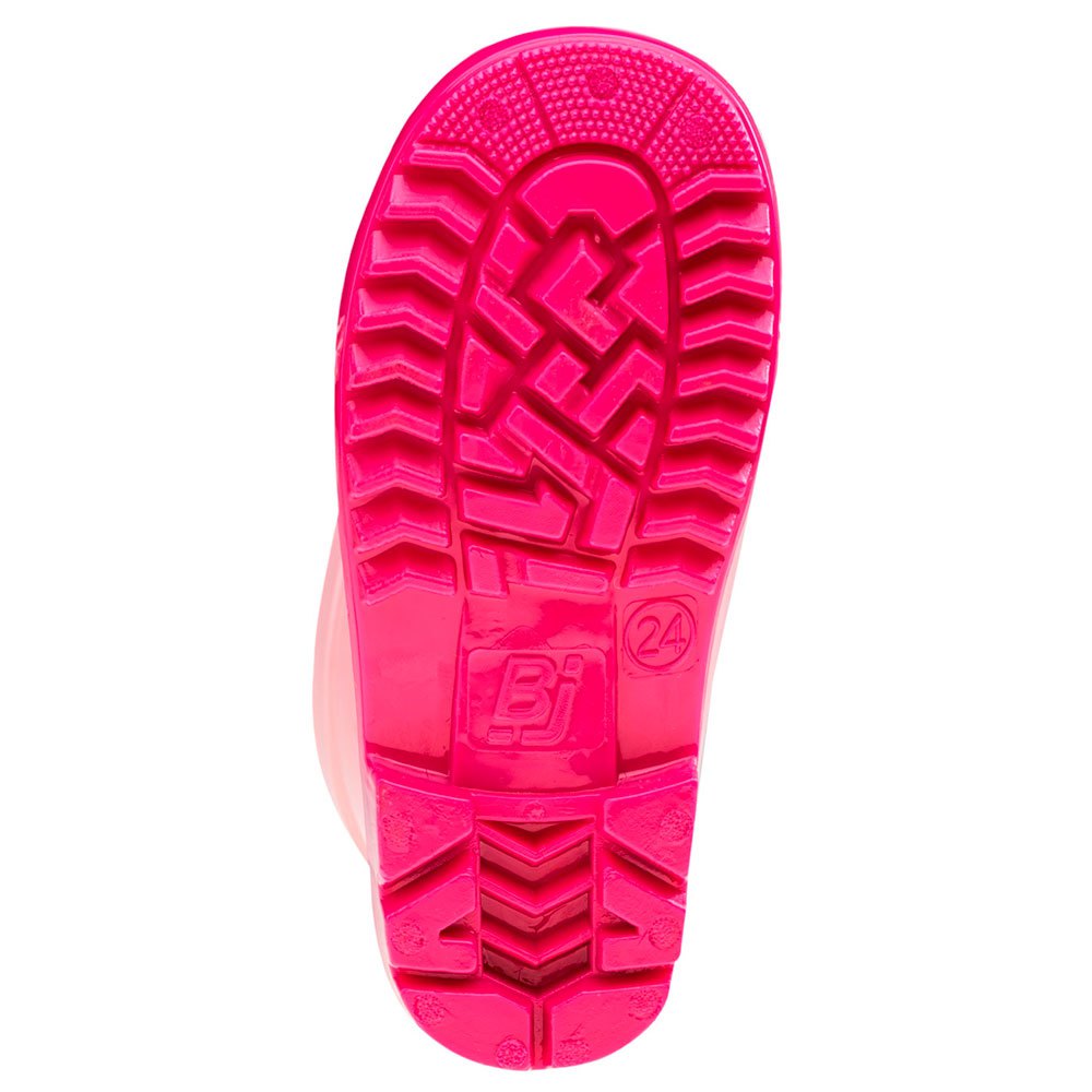 Candy Pink-Bright Rose - Back - Bejo Childrens-Kids Cosy II Wellington Boots