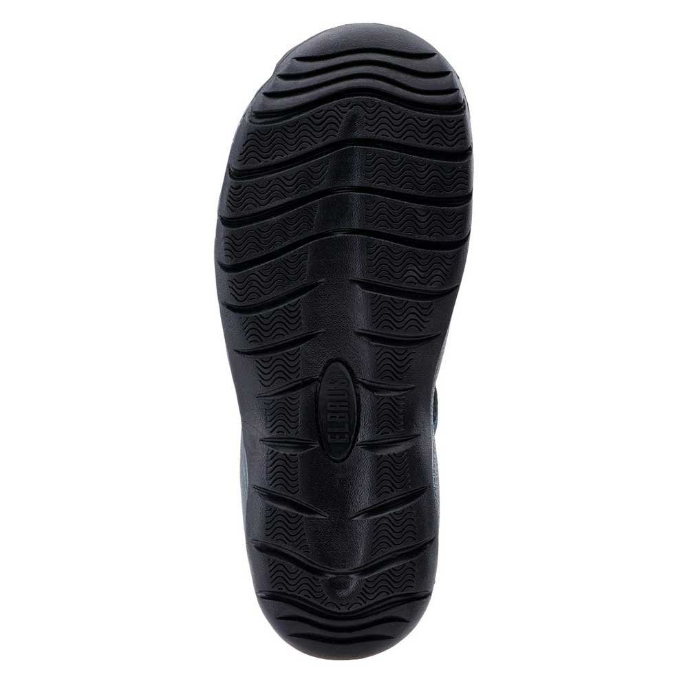 Navy-Black-Dark Red - Back - Elbrus Mens Keniser Sandals
