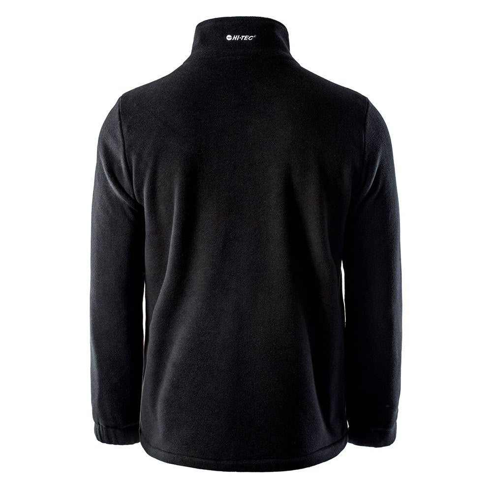 Black - Back - Hi-Tec Mens Ferns Fleece Jacket