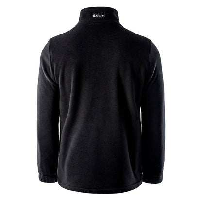 Black - Back - Hi-Tec Mens Ferns Fleece Jacket