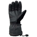 Grey Melange-Black - Back - Elbrus Mens Rihhar Ski Gloves