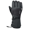 Grey Melange-Black - Front - Elbrus Mens Rihhar Ski Gloves