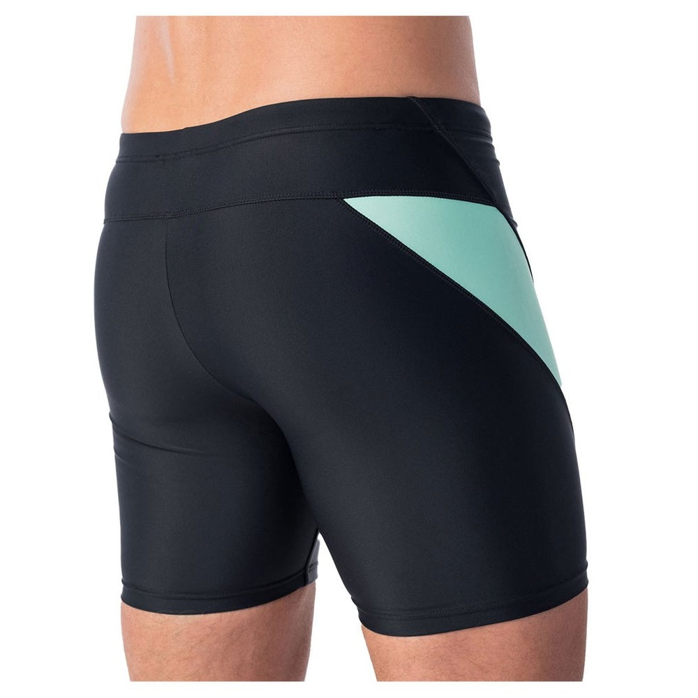 Black-Spring Bouquet - Back - Aquawave Mens Fiero Swim Shorts