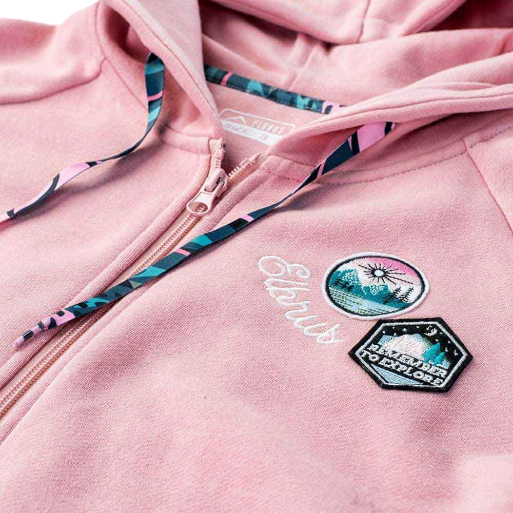 Beidal Rose - Lifestyle - Elbrus Womens-Ladies Rivia II Full Zip Hoodie
